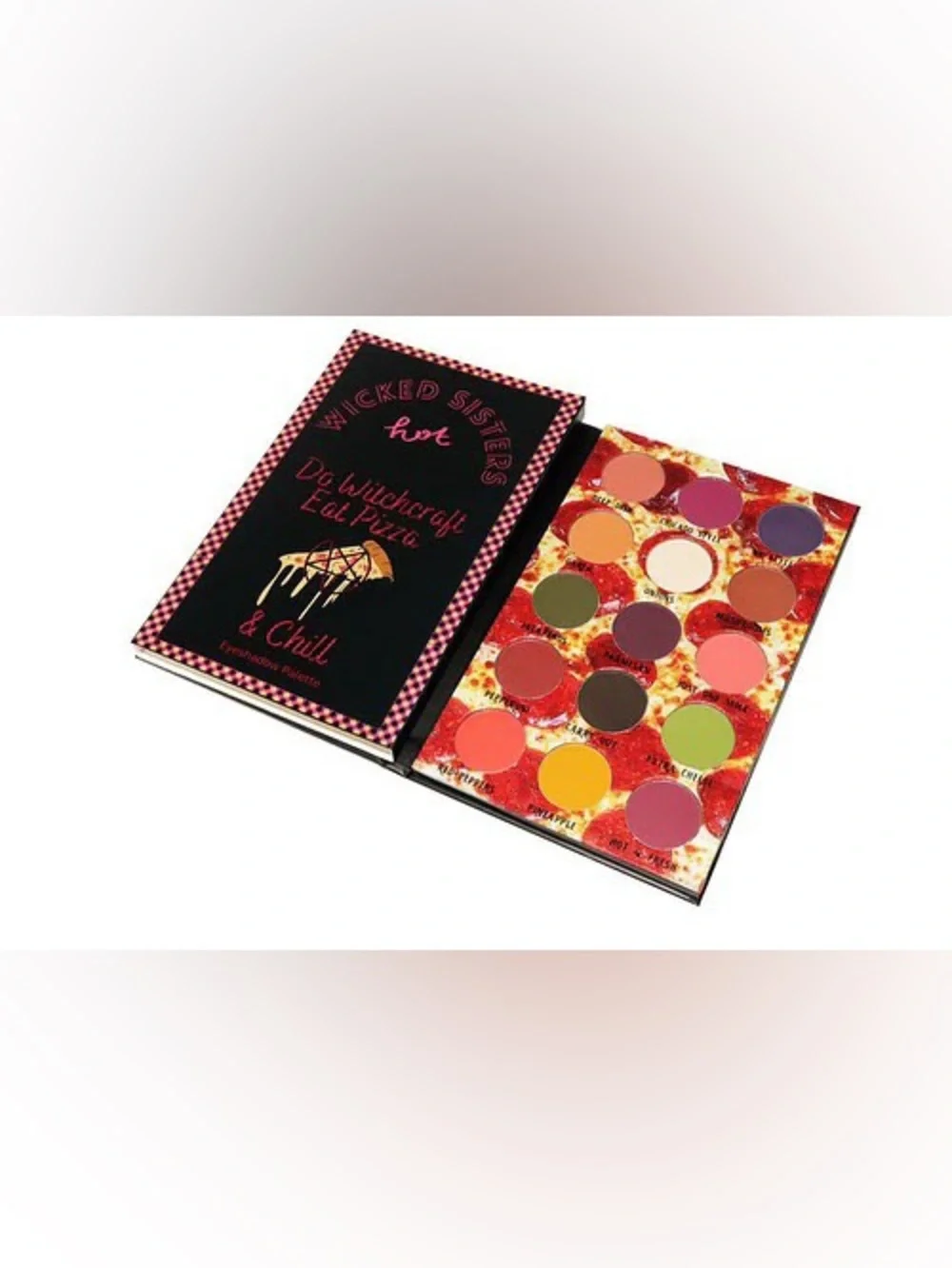 Wicked Sisters Cosmetics Do Witchcraft, Eat Pizza & Chill Eye Shadow Palette